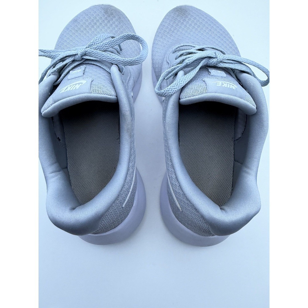 Nike Tanjun GS Wolf Grey White Running Shoes Youth Size 7Y (Women's 8.5) - Picture 8 of 9